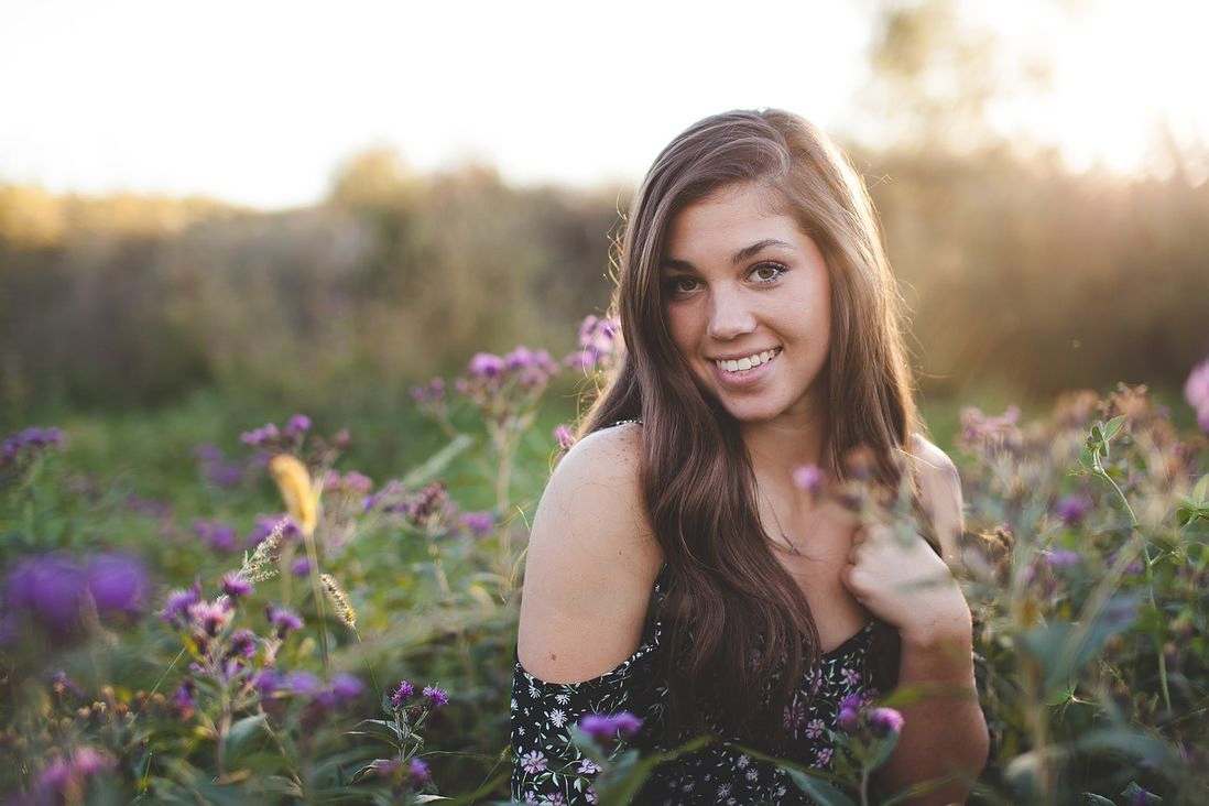 smiling woman